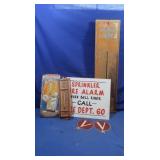 Vintage Pepsi Thermometer,Chesterfield