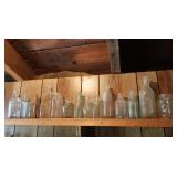 Vintage Glass Pharmacy Bottles,Baby Bottle,Face