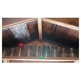 Vintage Glass Canning jars incl Atlas,Mason