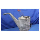 Galvanized Metal Prestone Anti-Freeze Can