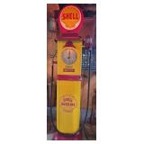 Vintage Shell Gasoline Pump w/Neptune Meter