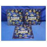 3 Sets Sunoco Coin Series 1950-2000