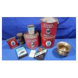 Tins&Containers-Union Leader Tobaco Brass