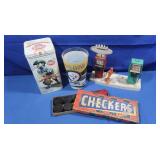 Plastic Deluxe Gas Station Model,Steelers