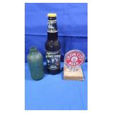 Vintage Rolling Rock Pony Bottle,3 Stooges
