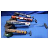 Vintage Bug Sprayers-Black Flag,Gulf-Spray