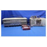 Vintage GE&Leader Clocks, 7 Transistor Radio
