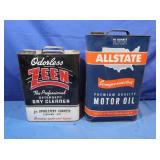 Vintage Allstate Oil&Zeen Dry Cleaner(partially