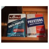 Vintage Preston&Mason Anti-Freeze Cans