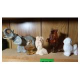 5 Vintage Avon Perfume/Cologne Bottles-Doe,