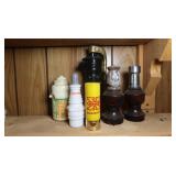 6 Vintage Avon Perfume/Cologne Bottles-Shotgun