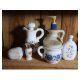 6 Vintage Avon Perfume/Cologne Bottles-Pitchers
