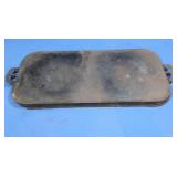 Antique Cast Iron Griddle-21x10"