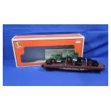 Lionel PRR Flatcar w/ Corgi Mack Trucks