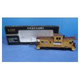 K-Line Union Pacific Extended Caboose w/Box