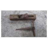 16" Wood Hand Plain&Hand Droill