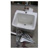 American Standard 28" Slop Sink incl. Mounts