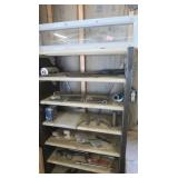 Contents Only of Shelving Unit-9 Shelves