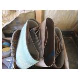 Misc. Sanding Belts & 7 1/4" Saw Blades