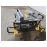 DeWalt Table Saw w/Pulley 120V *Works