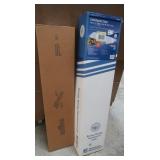 1 Fluorescent Ceiling Fixture&2) T-8 Lamps