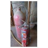 2 Fire Extinguishers 1 Small 5 Lb. 1 Large 30 Lb.