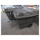2 Rolling Garbage Units w/Lids-30"x5