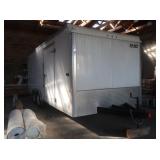 2013 8X20 Car Mate Enclosed Trailer, Trailer has