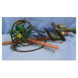 22" Electric Hedge Trimmer & 14" Electric Hedge