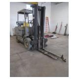 Clark Propane Forklift,4820 hrs. Runs as it should