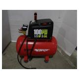 Central Pneumatic 3 Gallon Air Compressor 100 PSI