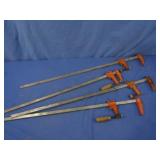 4 32" Wood Clamps