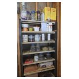 Contents Only of Shelving Unit-9 Shelves