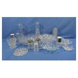 Glass Bowls, S&P Shakers,Vases