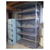 Metal Shelf Unit,6 Shelves 48Wx86"H