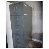 Metal Filing Cabinet 5 Drawer 18"W