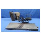 Antique "Sad Iron" w/Rest,Antique Sprayers&more
