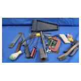 Metal Fold Up Rule,Mouse Traps,Knives&more