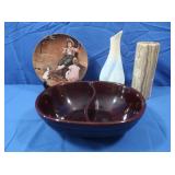 Marbled Vase,Ceramic Divided Dish,VaseColelctor
