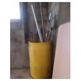 Plastic Barrel,Spade Shovel,Sm Hoe&more