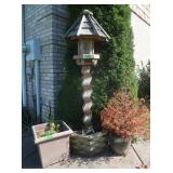 Wishing Well Bird House 66"&Planter&more