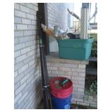 Hose Nozzle,Buckets,Metal Stakes&more