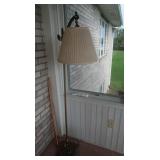 Vintage Floor Lamp,Metal Base 51"h