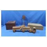 Wooden Toys-Truck,Basketball Game&Wooden Boxes
