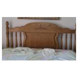 Wood Head&Footboard,Metal Frame 62x88x51"