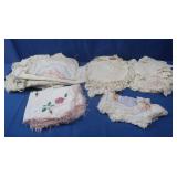 Vintage Embroidered&Crochet Linens