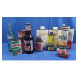Partial Cans of Furniture Polish,Lighter