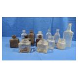 12 Vintage Bottles