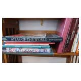 Book Lot- Including World Atlas 8th Edition