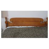 Full Size Bed w/Wood Headboard